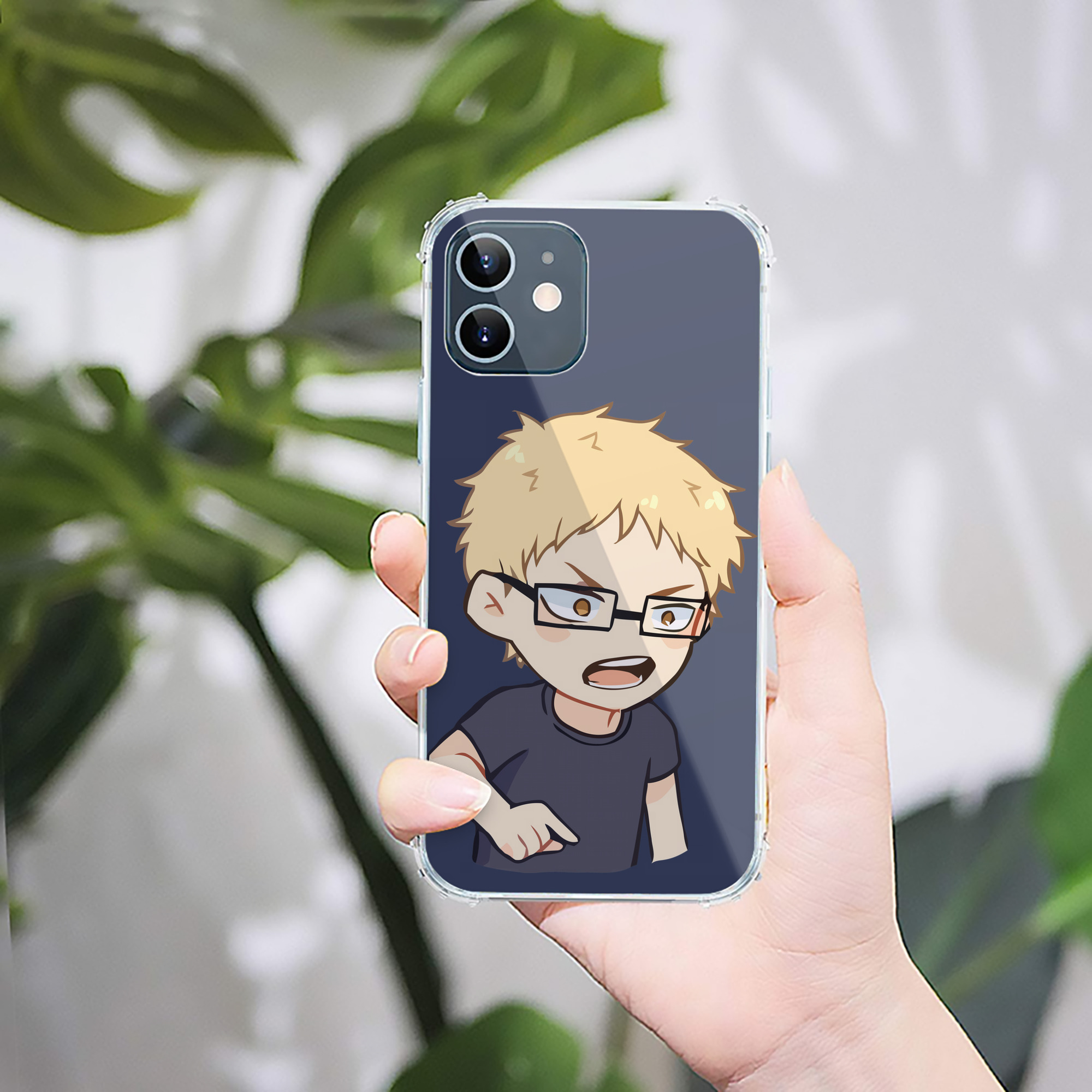 （画像用） ハイキュー!! Haikyu!! 【iPhone 12シリーズ対応】透明スマホケース（クリアソフトケース）